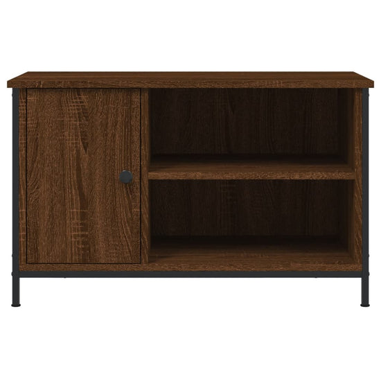 Tv-meubel 80x40x50 cm bewerkt hout bruin eikenkleur MeubelReus