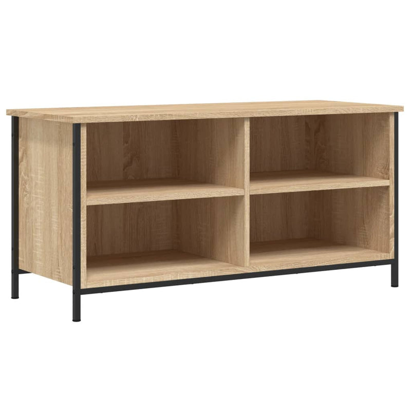 Tv-meubel 100x40x50 cm bewerkt hout sonoma eikenkleurig MeubelReus