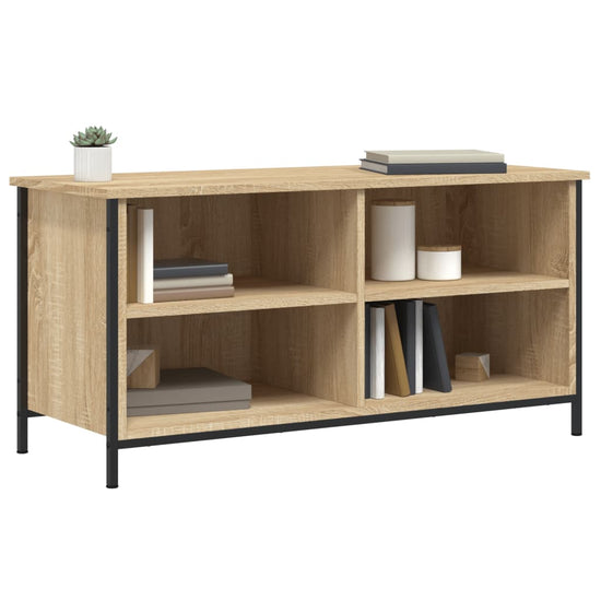 Tv-meubel 100x40x50 cm bewerkt hout sonoma eikenkleurig MeubelReus