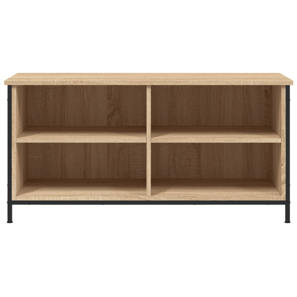 Tv-meubel 100x40x50 cm bewerkt hout sonoma eikenkleurig MeubelReus