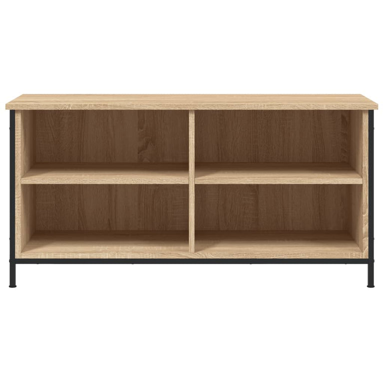 Tv-meubel 100x40x50 cm bewerkt hout sonoma eikenkleurig MeubelReus