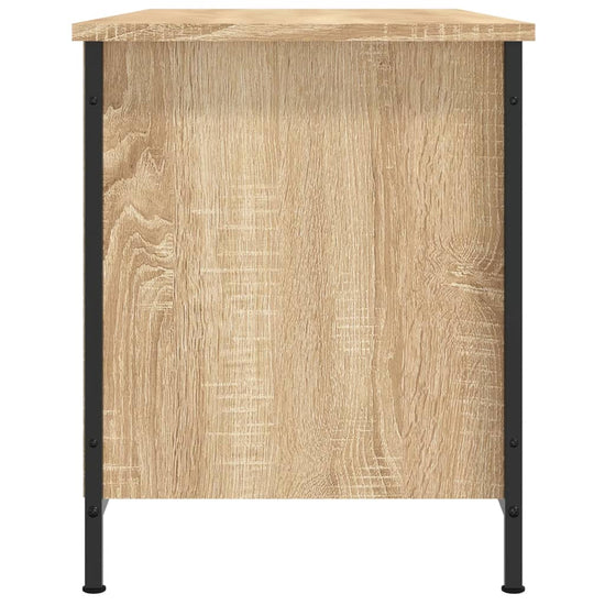Tv-meubel 100x40x50 cm bewerkt hout sonoma eikenkleurig MeubelReus