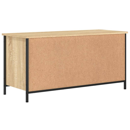 Tv-meubel 100x40x50 cm bewerkt hout sonoma eikenkleurig MeubelReus
