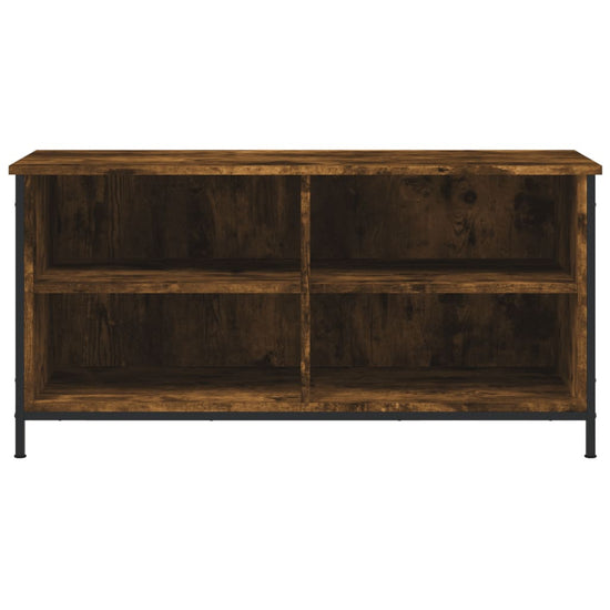 Tv-meubel 100x40x50 cm bewerkt hout gerookt eikenkleurig MeubelReus