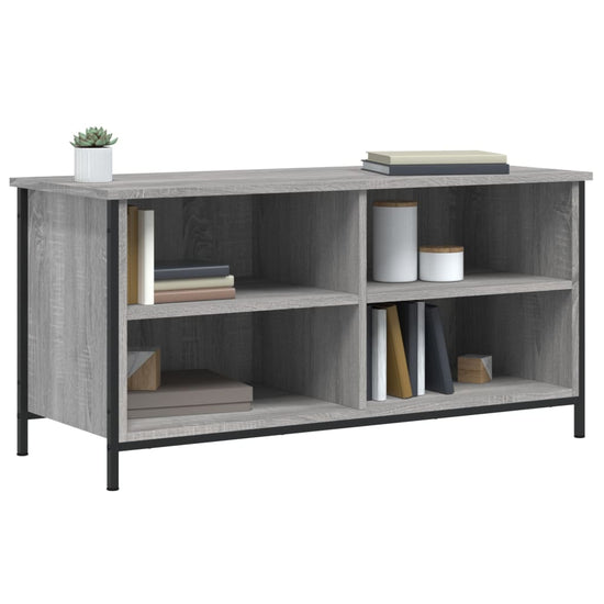 Tv-meubel 100x40x50 cm bewerkt hout grijs sonoma eikenkleurig MeubelReus