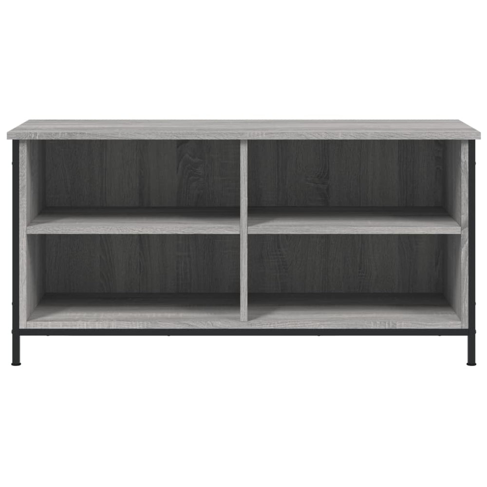 Tv-meubel 100x40x50 cm bewerkt hout grijs sonoma eikenkleurig MeubelReus