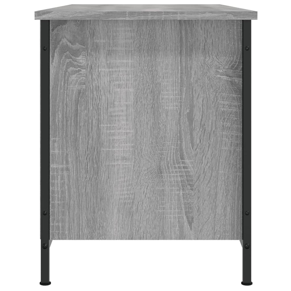 Tv-meubel 100x40x50 cm bewerkt hout grijs sonoma eikenkleurig MeubelReus