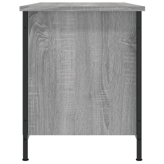 Tv-meubel 100x40x50 cm bewerkt hout grijs sonoma eikenkleurig MeubelReus