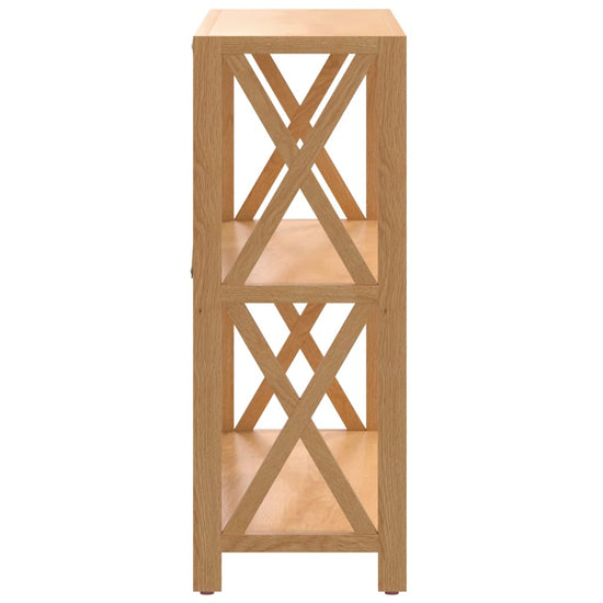 Kastje 3-laags 80x30x78 cm massief eikenhout MeubelReus