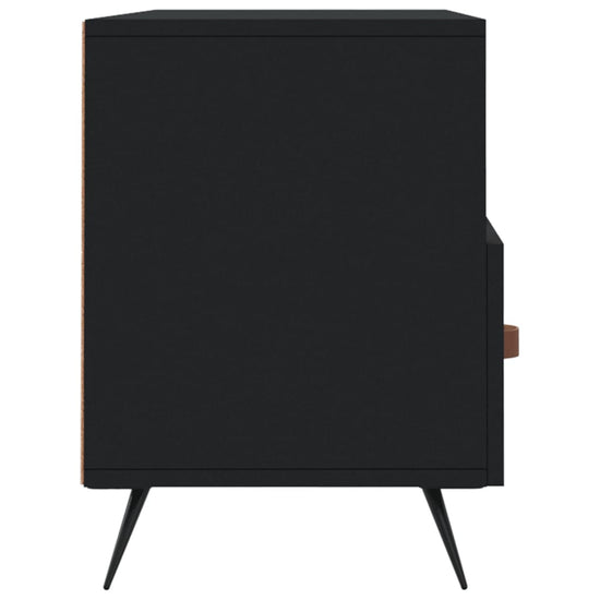 Tv-meubel 102x36x50 cm bewerkt hout zwart MeubelReus
