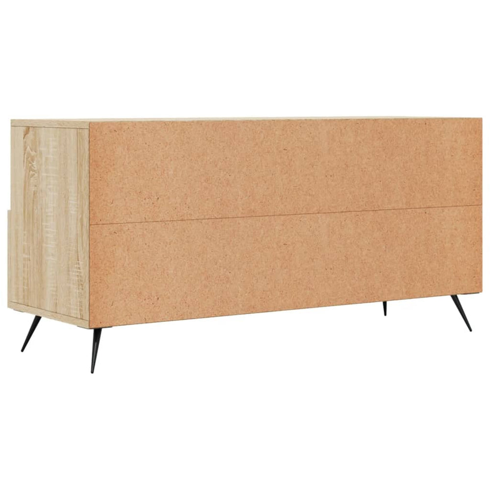 Tv-meubel 102x36x50 cm bewerkt hout sonoma eikenkleurig MeubelReus