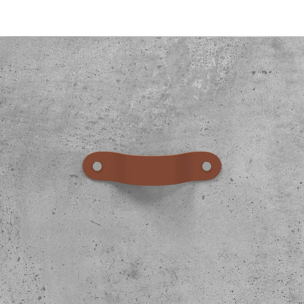 Tv-meubel 102x36x50 cm bewerkt hout betongrijs MeubelReus