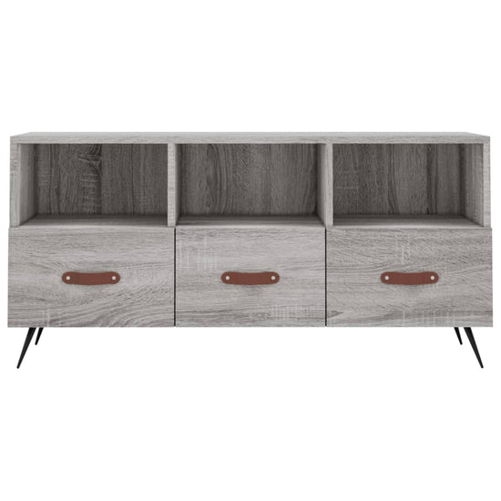 Tv-meubel 102x36x50 cm bewerkt hout grijs sonoma eikenkleurig MeubelReus