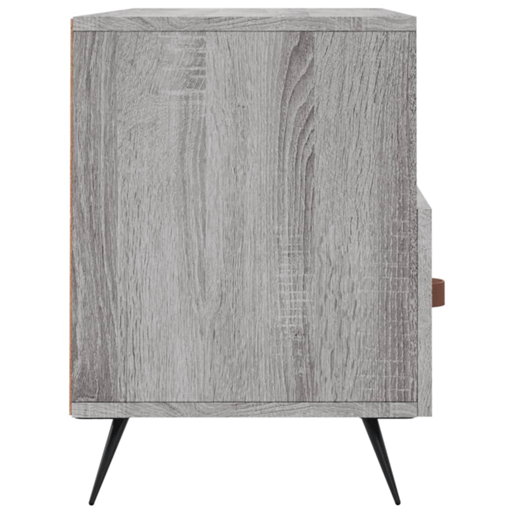 Tv-meubel 102x36x50 cm bewerkt hout grijs sonoma eikenkleurig MeubelReus