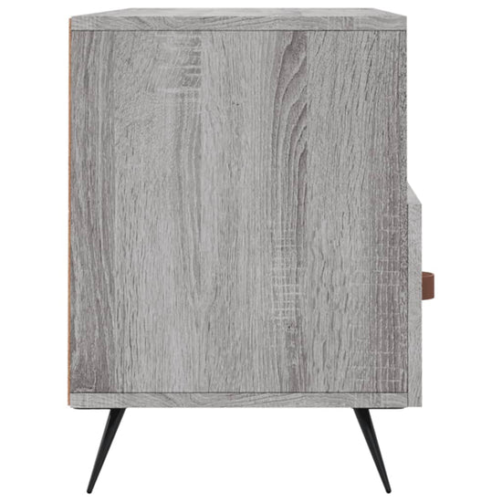 Tv-meubel 102x36x50 cm bewerkt hout grijs sonoma eikenkleurig MeubelReus