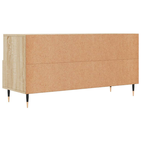 Tv-meubel 102x36x50 cm bewerkt hout sonoma eikenkleurig MeubelReus