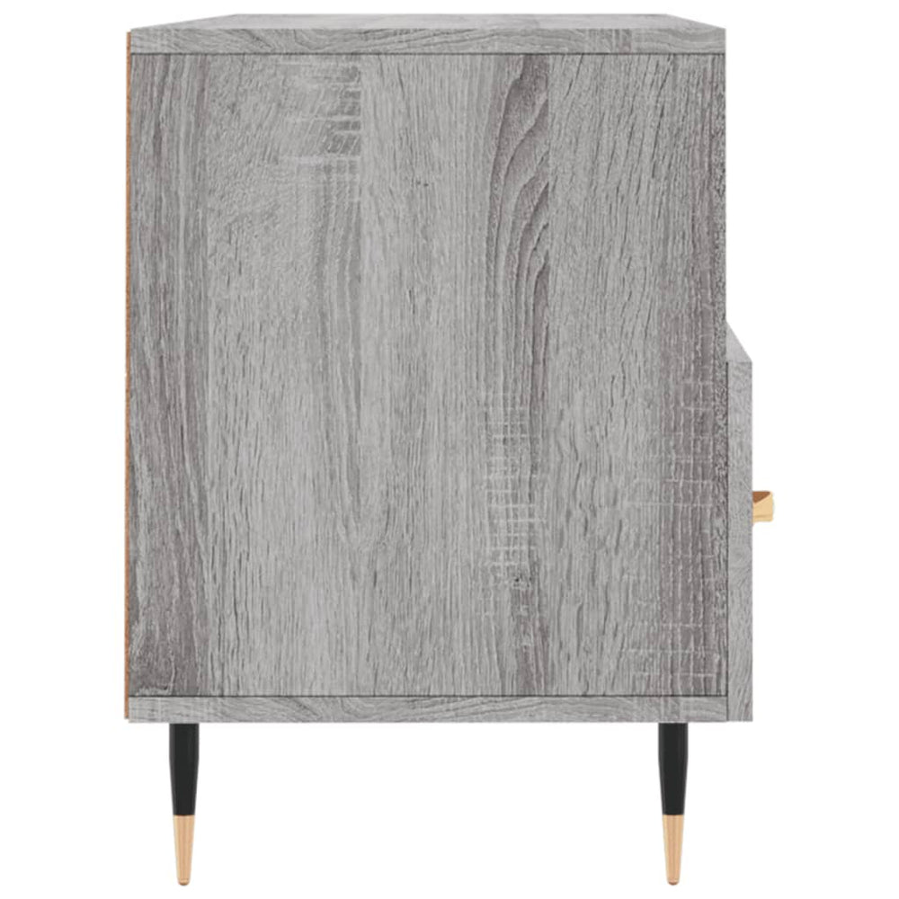 Tv-meubel 102x36x50 cm bewerkt hout grijs sonoma eikenkleurig MeubelReus