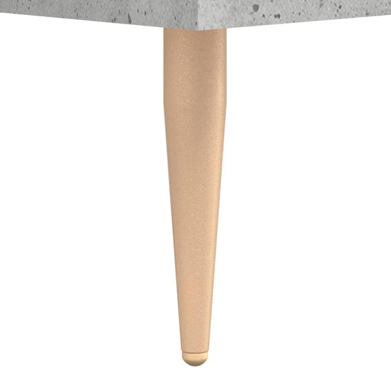 Tv-meubel 102x36x50 cm bewerkt hout betongrijs MeubelReus