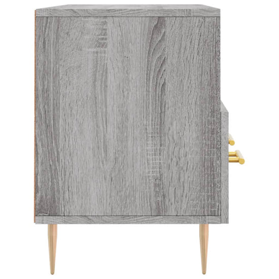 Tv-meubel 102x36x50 cm bewerkt hout grijs sonoma eikenkleurig MeubelReus