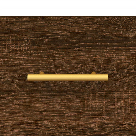 Tv-meubel 102x36x50 cm bewerkt hout bruin eikenkleur MeubelReus