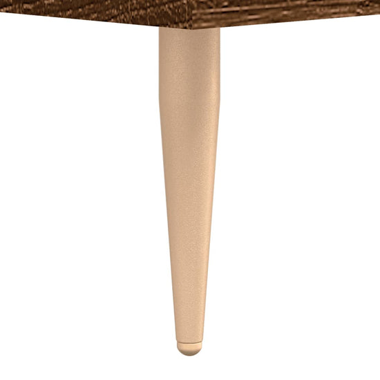 Tv-meubel 102x36x50 cm bewerkt hout bruin eikenkleur MeubelReus