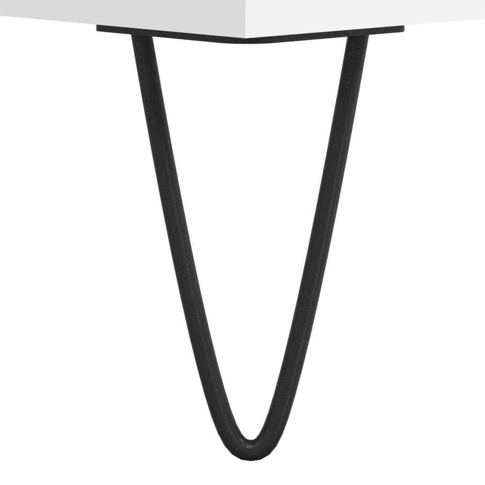 Tv-meubel 102x36x50 cm bewerkt hout wit MeubelReus