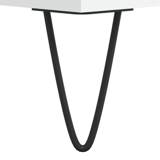 Tv-meubel 102x36x50 cm bewerkt hout wit MeubelReus