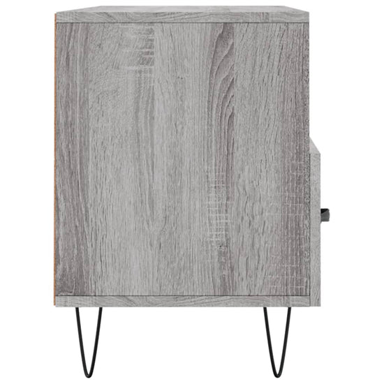 Tv-meubel 102x36x50 cm bewerkt hout grijs sonoma eikenkleurig MeubelReus