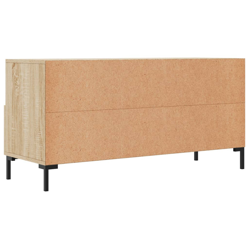 Tv-meubel 102x36x50 cm bewerkt hout sonoma eikenkleurig MeubelReus