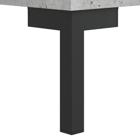 Tv-meubel 102x36x50 cm bewerkt hout betongrijs MeubelReus