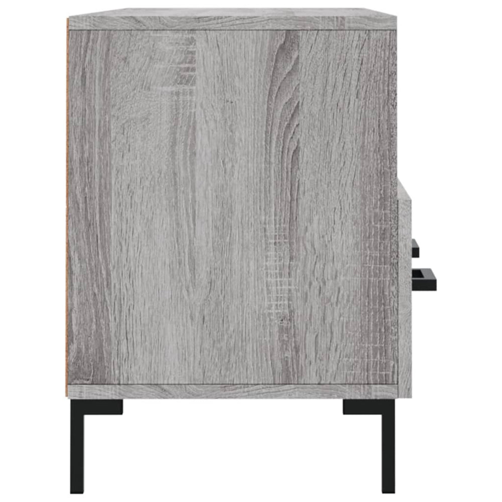 Tv-meubel 102x36x50 cm bewerkt hout grijs sonoma eikenkleurig MeubelReus