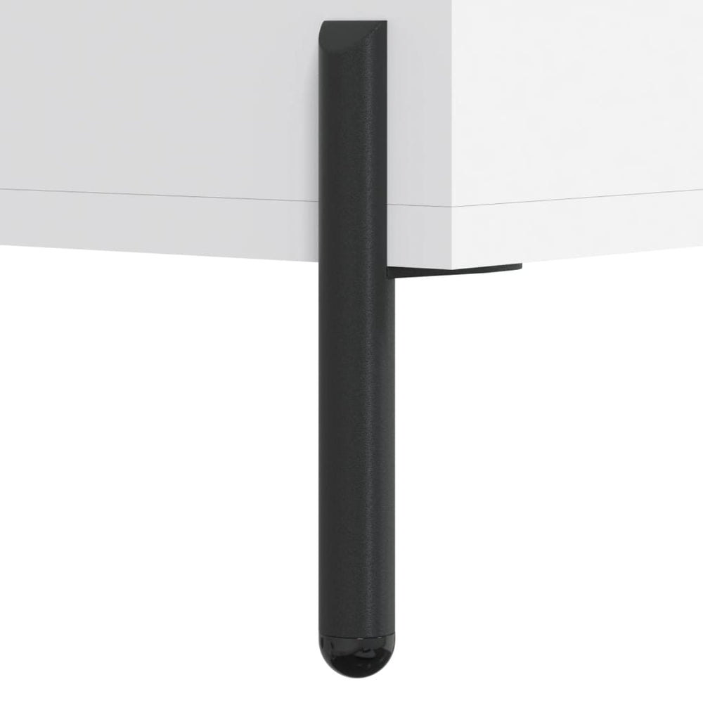 Tv-meubel 102x36x50 cm bewerkt hout wit MeubelReus