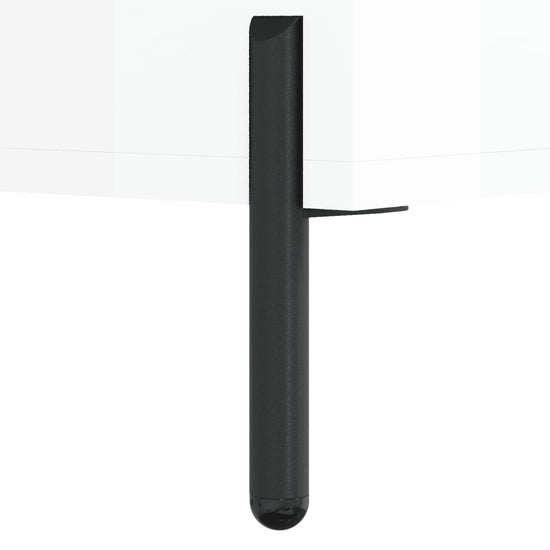Tv-meubel 102x36x50 cm bewerkt hout hoogglans wit MeubelReus
