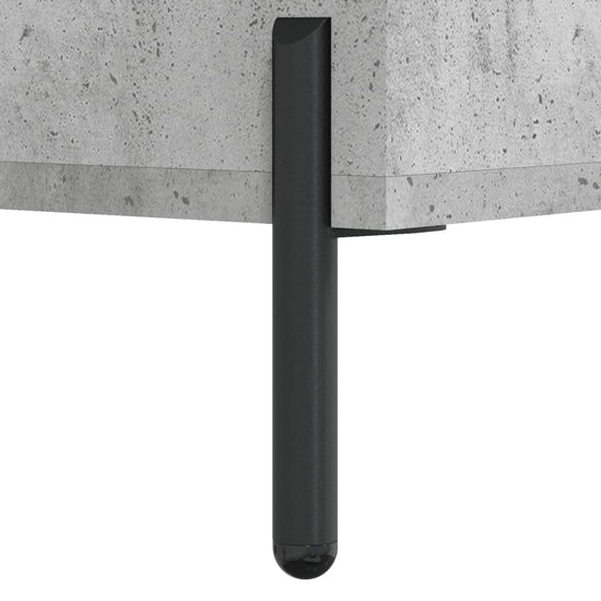 Tv-meubel 102x36x50 cm bewerkt hout betongrijs MeubelReus