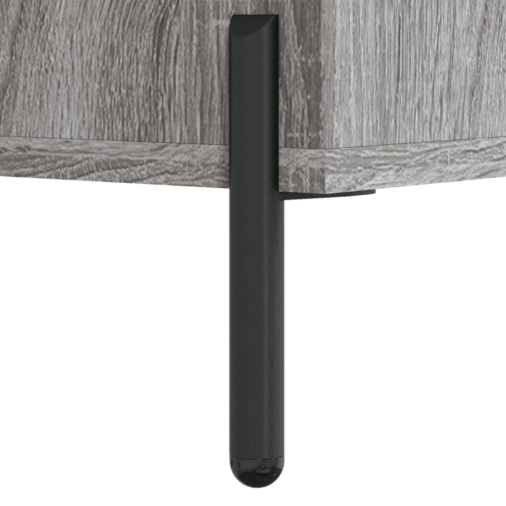 Tv-meubel 102x36x50 cm bewerkt hout grijs sonoma eikenkleurig MeubelReus