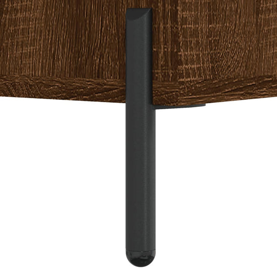 Tv-meubel 102x36x50 cm bewerkt hout bruin eikenkleur MeubelReus