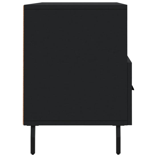 Tv-meubel 102x36x50 cm bewerkt hout zwart MeubelReus