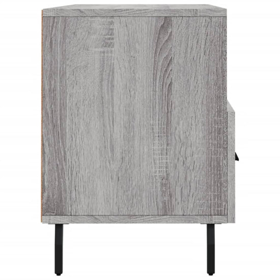 Tv-meubel 102x36x50 cm bewerkt hout grijs sonoma eikenkleurig MeubelReus