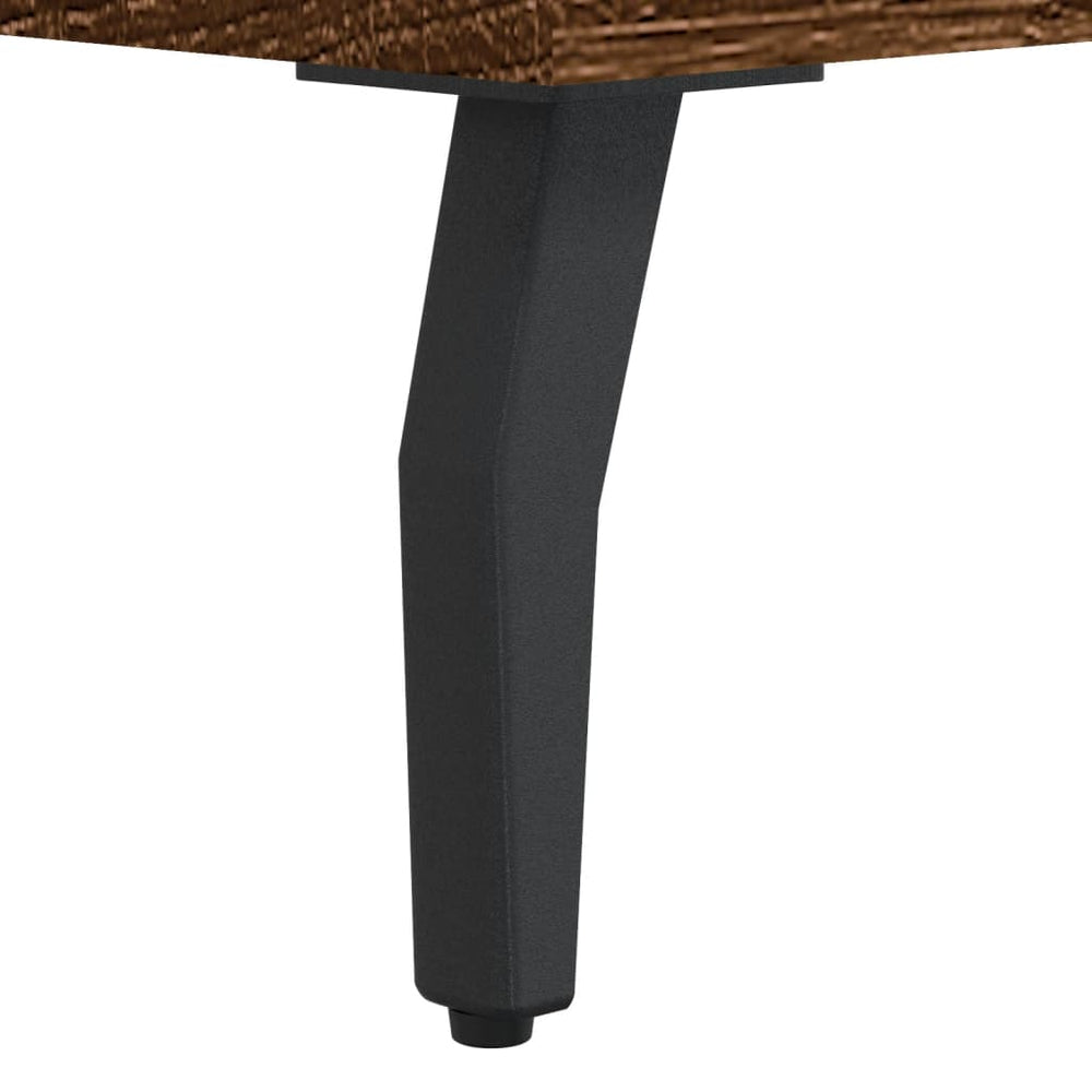 Tv-meubel 102x36x50 cm bewerkt hout bruin eikenkleur MeubelReus