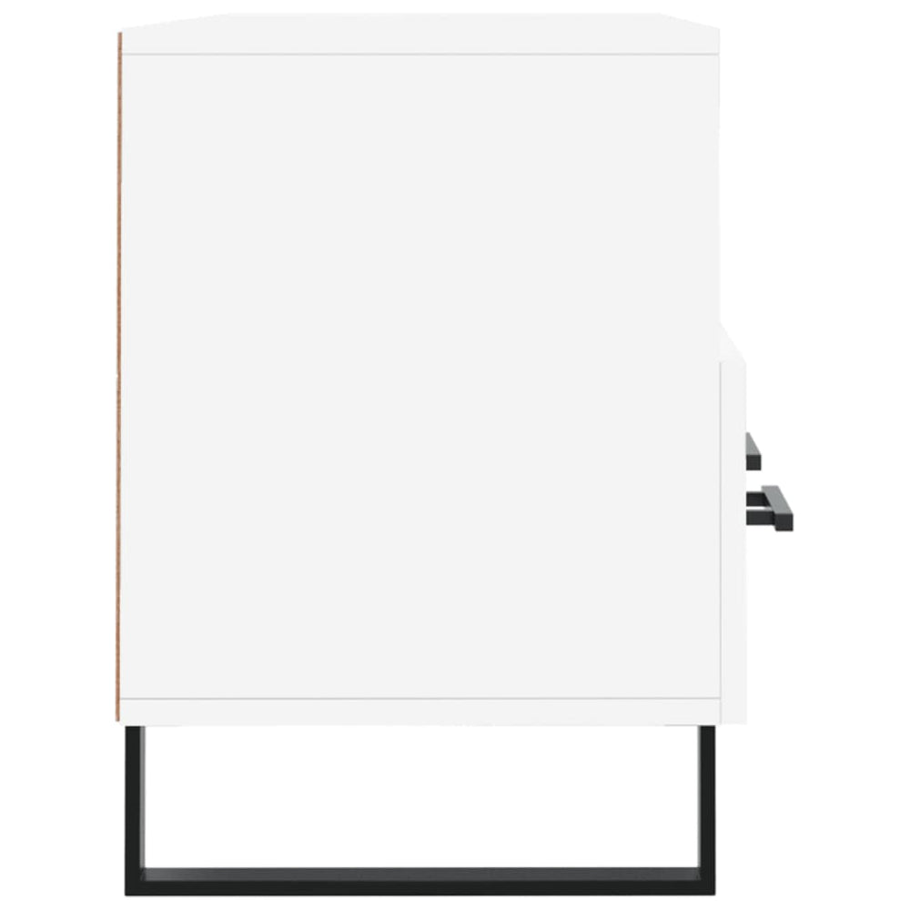 Tv-meubel 102x36x50 cm bewerkt hout wit MeubelReus