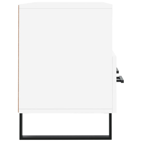 Tv-meubel 102x36x50 cm bewerkt hout wit MeubelReus