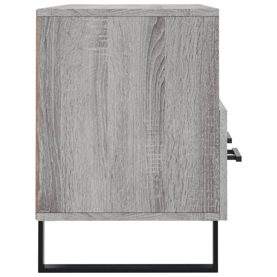 Tv-meubel 102x36x50 cm bewerkt hout grijs sonoma eikenkleurig MeubelReus