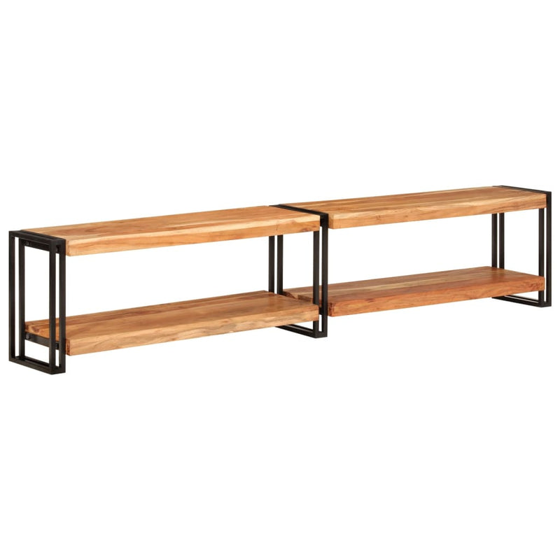 Tv-meubel 200x30x40 cm massief acaciahout MeubelReus