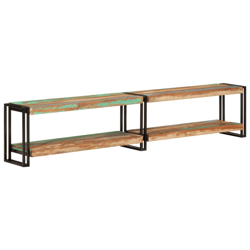 Tv-meubel 200x30x40 cm massief gerecycled hout MeubelReus