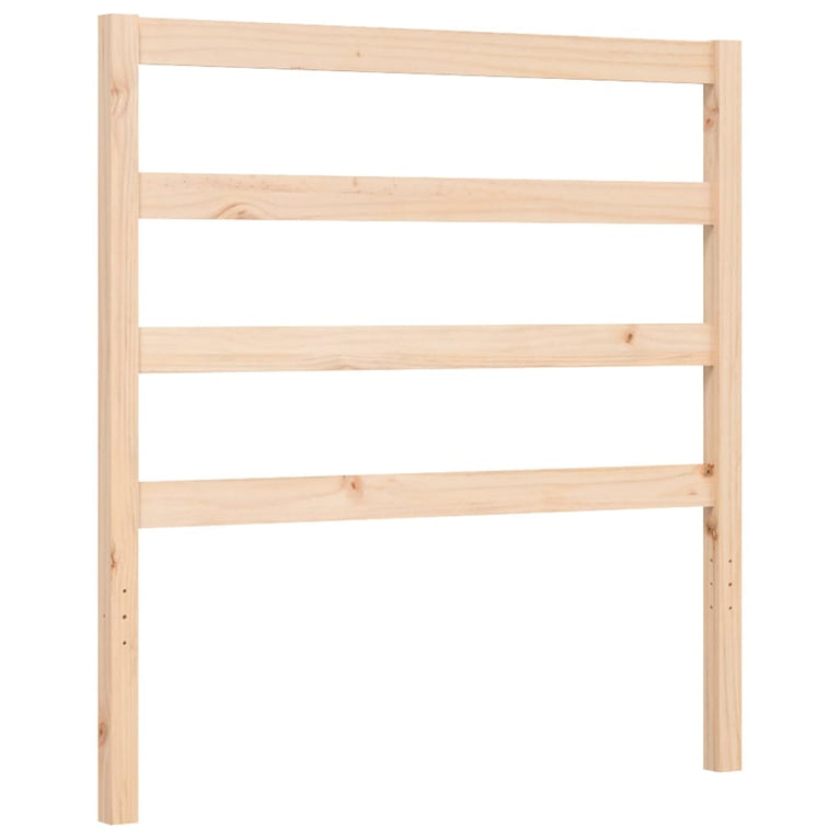 Bedframe met hoofdbord massief hout 2FT6 Small Single