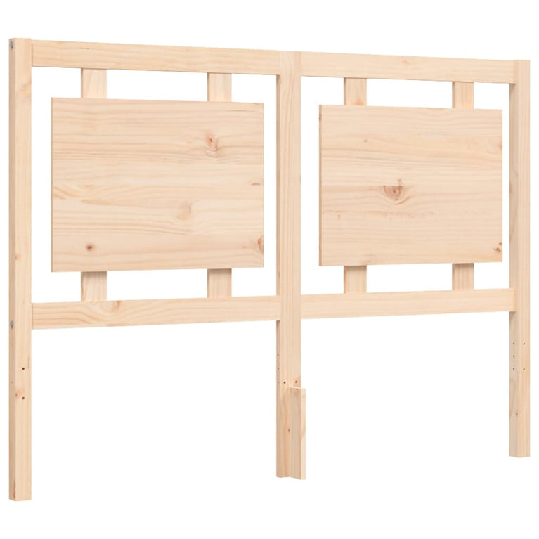 Bedframe met hoofdbord massief hout 4FT Small Double