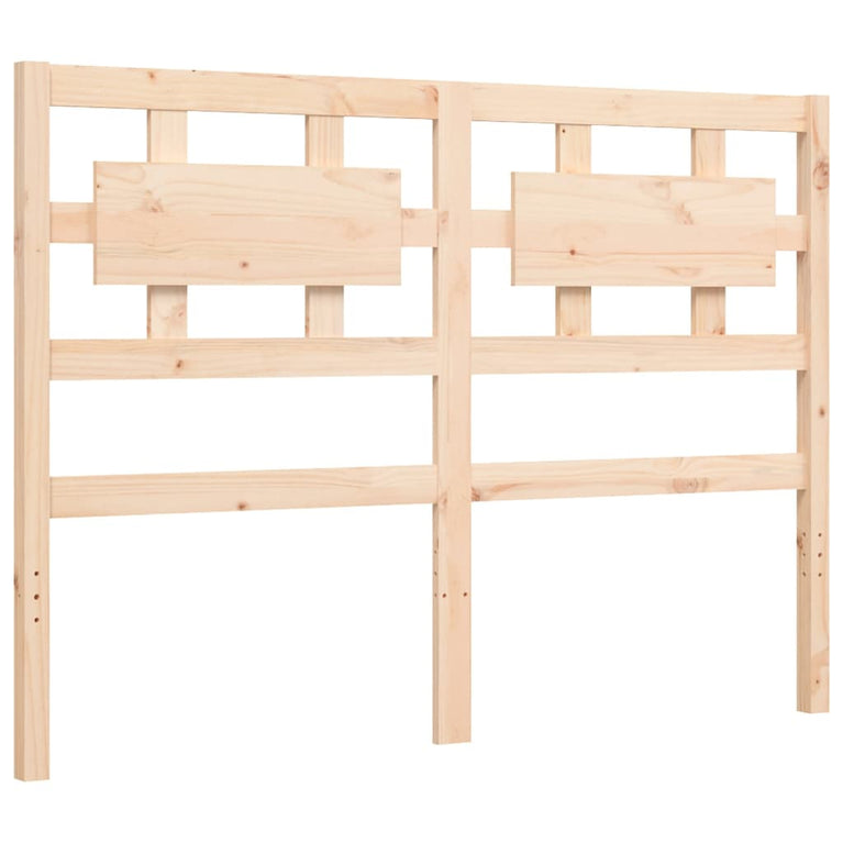 Bedframe met hoofdbord massief hout 4FT Small Double