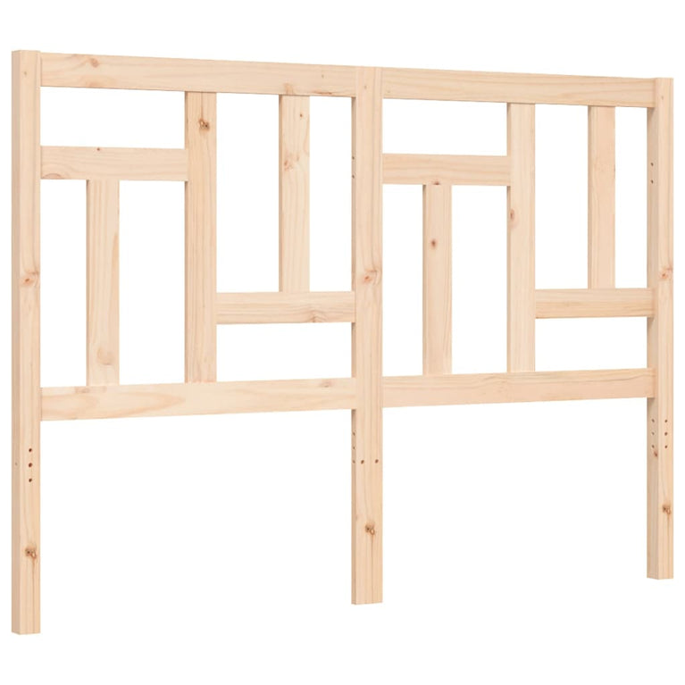 Bedframe met hoofdbord massief hout 4FT Small Double