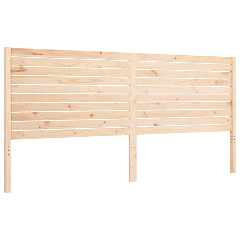 Bedframe met hoofdbord massief hout 6FT Super King