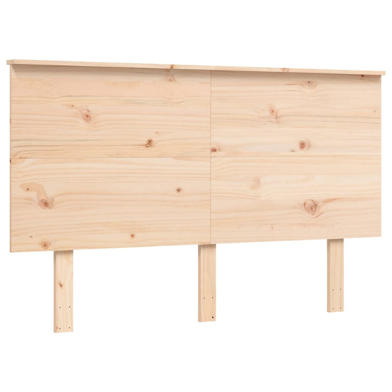 Bedframe met hoofdbord massief hout 4FT Small Double